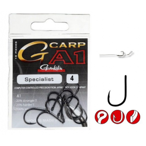 GAMAKATSU Крючок G-Carp A1 Specialist №4 10шт