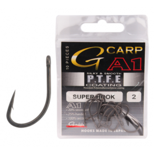 GAMAKATSU Крючок G-Carp A1 PTFE Super Hook №2 10шт