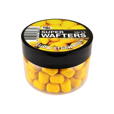 GBS Вафтерсы wafters Желтая клубника 10x13мм