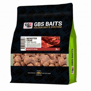 GBS Бойлы Монстр Краб 3кг 20мм