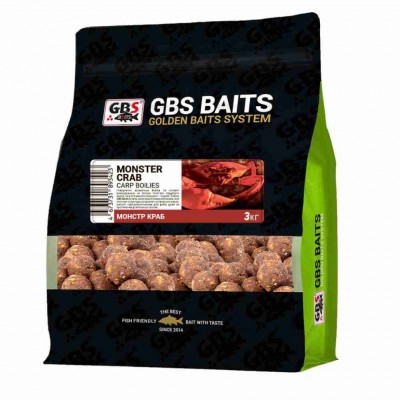GBS Бойлы Монстр Краб 3кг 20мм