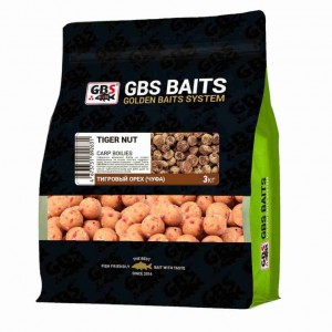 GBS Бойлы Тигровый Орех Чуфа 3кг 20мм