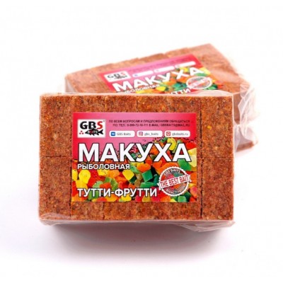 GBS Макуха брикетированная Тутти-Фрутти 12шт