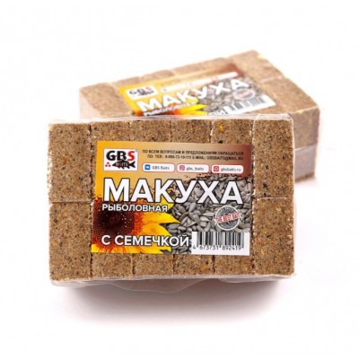 GBS Макуха брикетированная Семечка 12шт