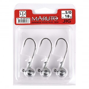 MARUTO Джиг-головка 1956 №5/0 18г 3шт