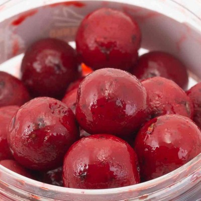 MINENKO Бойлы насадочные варёные Strawberry в дипе 20мм
