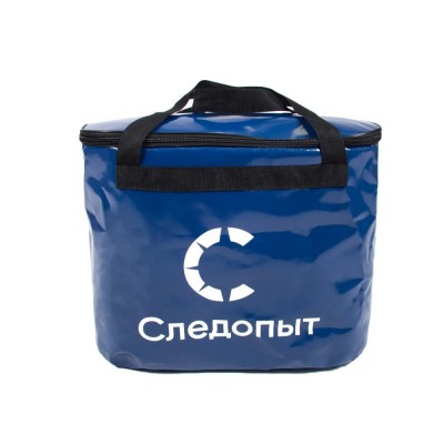 СЛЕДОПЫТ Сумка с крышкой для рыбы ПВХ 50х24х40см синяя