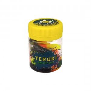 TERUKI Приманка Lybra Stretch 65мм сыр 2,4г черный/оранжевый/шартрез