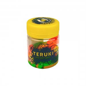 TERUKI Приманка Lybra Stretch 65мм сыр 2,4г зеленый/шартрез/оранжевый