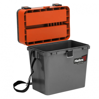 HELIOS Ящик зимний серый/оранжевый HELIOS Ящик зимний серый/оранжевый
