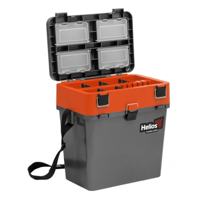 HELIOS Ящик зимний серый/оранжевый HELIOS Ящик зимний серый/оранжевый
