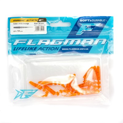 Слаг Flagman Magic Stick 2" #102 Orange