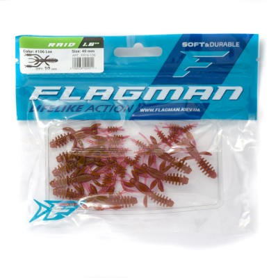 Мягкая приманка Flagman Raid 1.6" #106 Lox