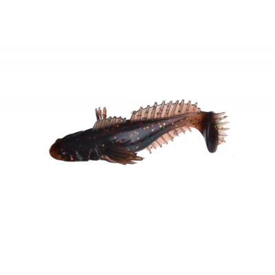 Виброхвост Flagman Bullfish 2.5" Brown flash