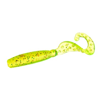 FLAGMAN Твистер Helix 2" #004 Lime chartreuse 5см 12шт