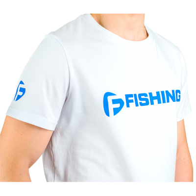 F-FISHING Футболка белая XXL