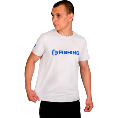 F-FISHING Футболка белая L