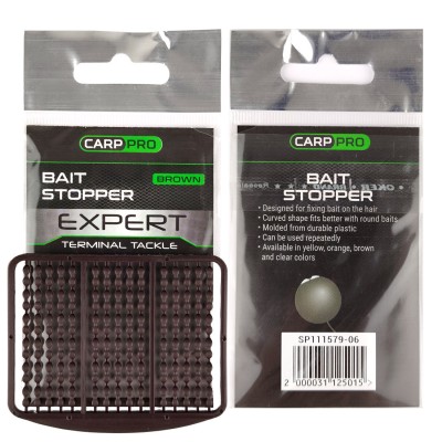 CARP PRO Стопор для бойлов коричневый 90шт