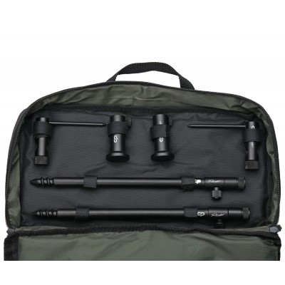 CARP PRO Набор стоек с буз-барами Rondel для 2-х удилищ алюминий black в сумке CARP PRO Набор стоек с буз-барами Rondel для 2-х удилищ алюминий black в сумке
