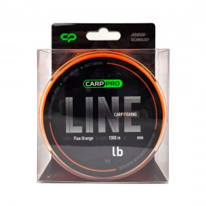 CARP PRO Леска Fluo Orange 1000м 0,261мм