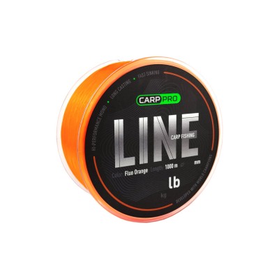 CARP PRO Леска Fluo Orange 1000м 0,261мм