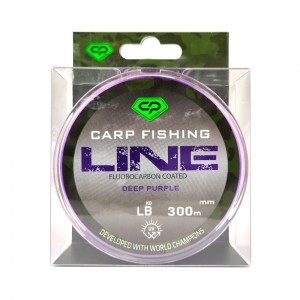 CARP PRO Леска Fluorocarbon Coated Deep Purple 300м 0,261мм