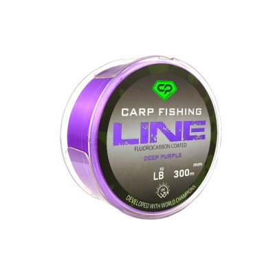 CARP PRO Леска Fluorocarbon Coated Deep Purple 300м 0,405мм