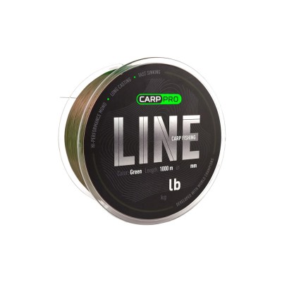 CARP PRO Леска Green 1000м 0,250мм