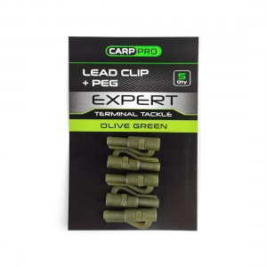 CARP PRO Клипса безопасная Lead Clip + Peg 5шт