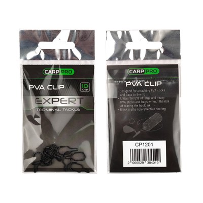 CARP PRO Клипса для ПВА стиков и пакетов 10шт CARP PRO Клипса для ПВА стиков и пакетов 10шт