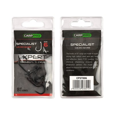 CARP PRO Крючок Teflon Specialist №6 7шт