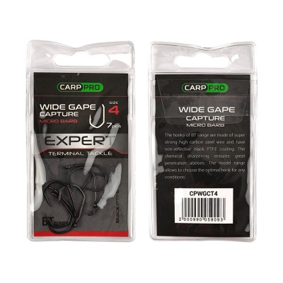 CARP PRO Крючок Pro Wide Gape Сapture №4 7шт