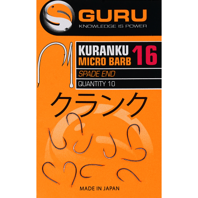 GURU Крючок Kuranku №16 микробородка с лопаткой