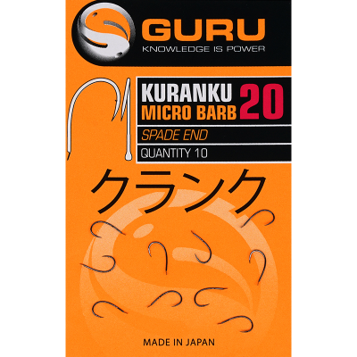 GURU Крючок Kuranku №20 микробородка с лопаткой