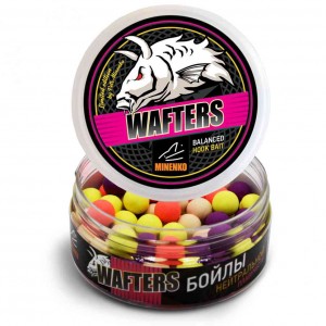 MINENKO Бойлы Wafters Color Mixed aroma free 12мм