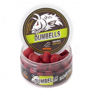 MINENKO Бойлы насадочные Dumbells Strawberry 14x20мм