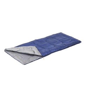 СЛЕДОПЫТ Спальный мешок-одеяло Pioneer 180х73см до +10С 1,5 х слойный цв.темно-синий/12/