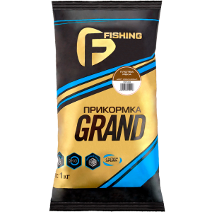 F-FISHING Прикормка для рыбы GRAND Плотва Река 1кг