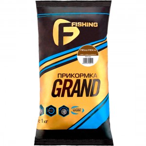 F-FISHING Прикормка для рыбы GRAND Лещ Река 1кг