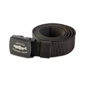 Ремень Veduta Nylon Belt с пластиковой пряжкой Black